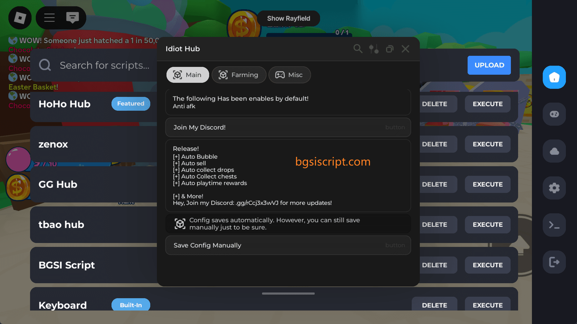 Idiot Hub Script - No Key screenshot